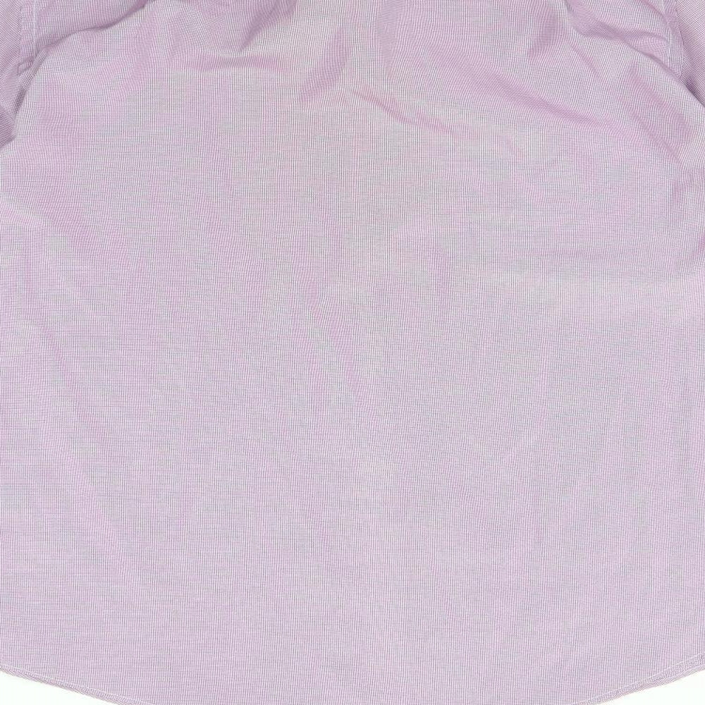 NEXT Mens Purple    Dress Shirt Size M