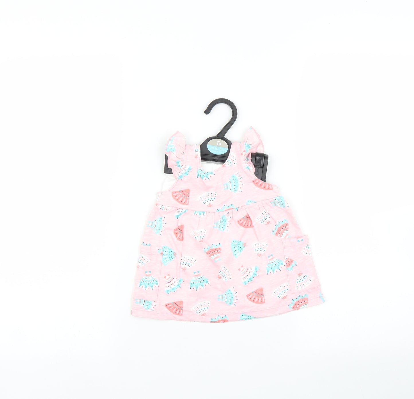 TU Baby Pink   Fit & Flare  Size 0-3 Months