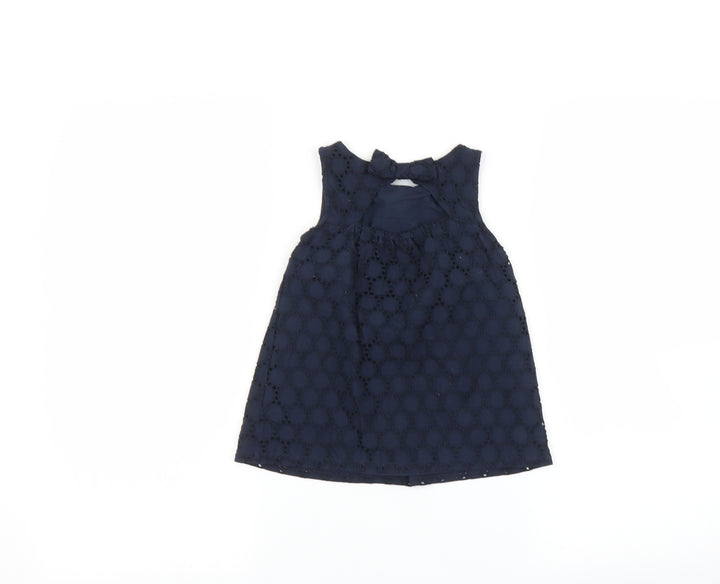 Savannah Baby Blue   Fit & Flare  Size 12-18 Months