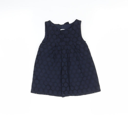 Savannah Baby Blue   Fit & Flare  Size 12-18 Months