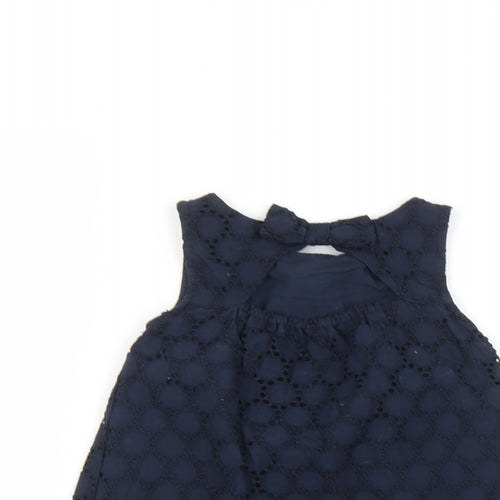 Savannah Baby Blue   Fit & Flare  Size 12-18 Months