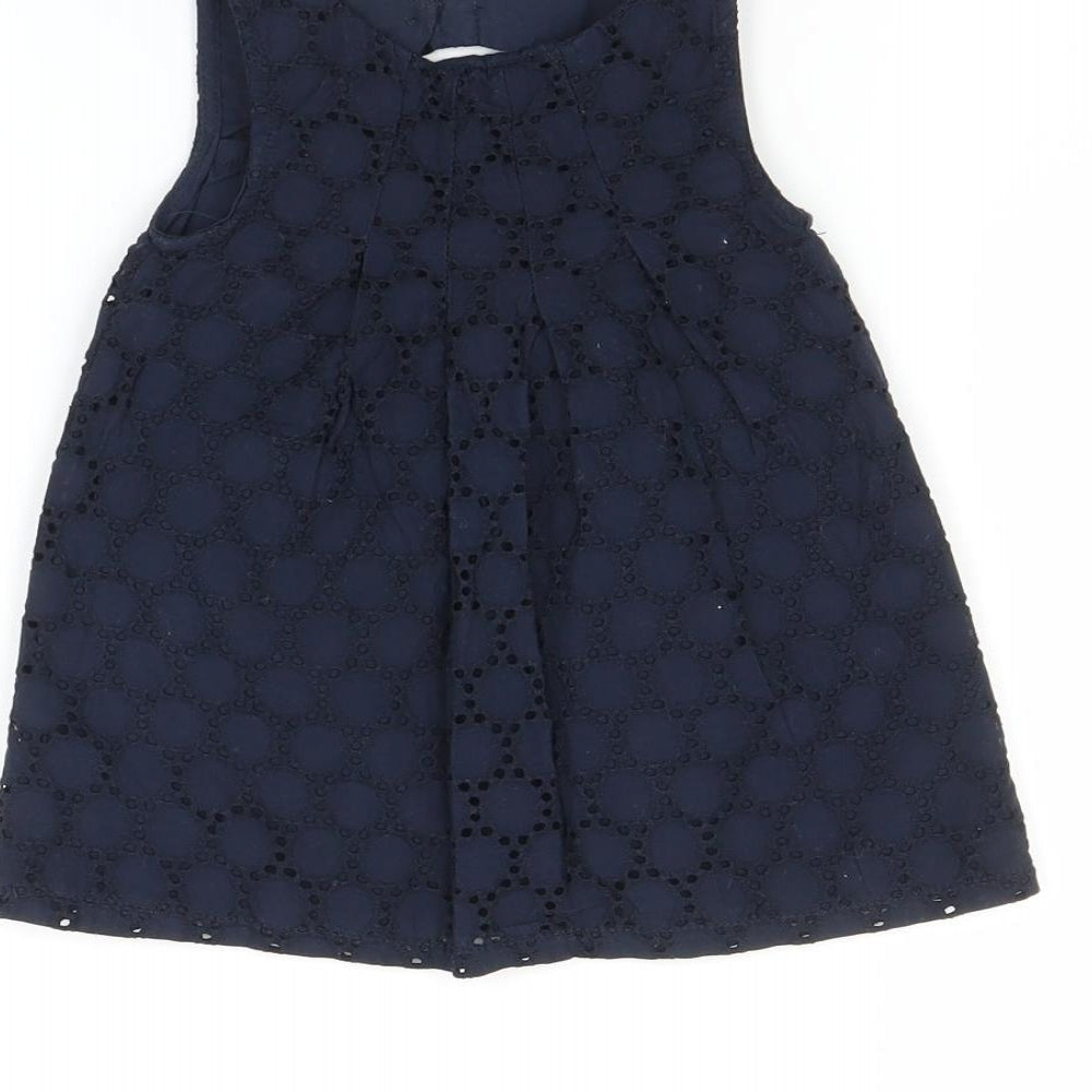 Savannah Baby Blue   Fit & Flare  Size 12-18 Months