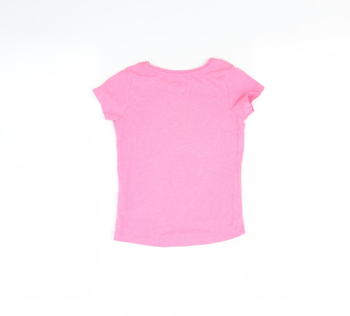 Primark Girls Pink   Basic T-Shirt Size 4-5 Years