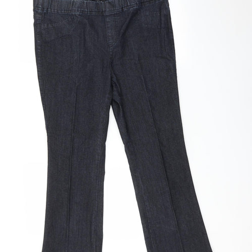 Preworn Womens Blue   Flared Jeans Size 16 L27 in