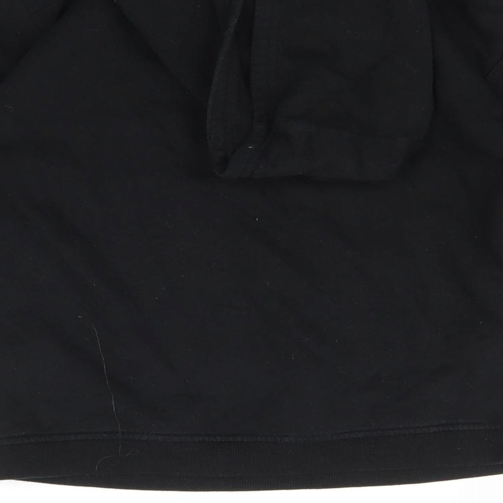 Primark Girls Black   Pullover Hoodie Size 11-12 Years  - Believer in magic