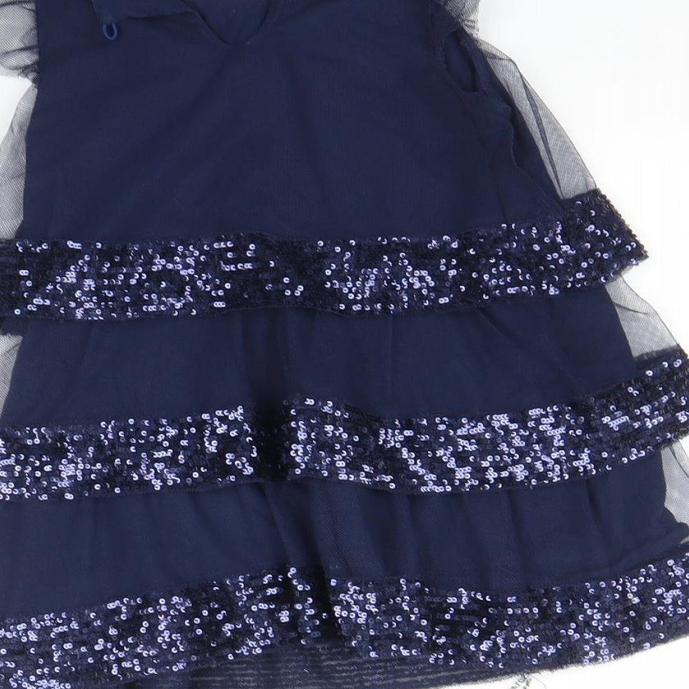 F&F Girls Blue   A-Line  Size 3-4 Years