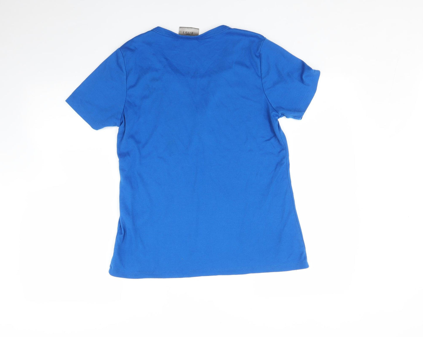 Ella J Womens Blue   Basic T-Shirt Size M