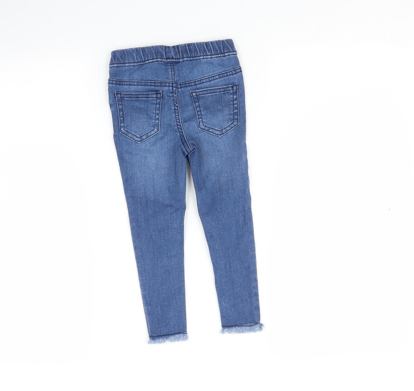 Primark Girls Blue   Jegging Trousers Size 3-4 Years