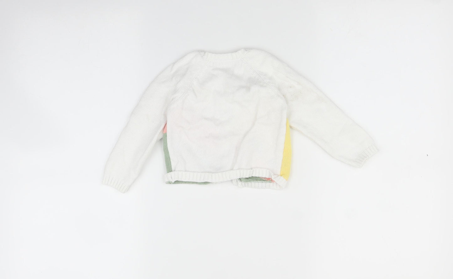 Nutmeg Baby Multicoloured Geometric  Cardigan Jumper Size 9-12 Months  - Ladybird