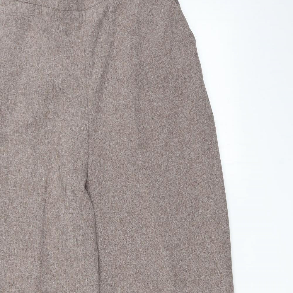 Preworn Womens Brown   Trousers  Size 16 L29 in