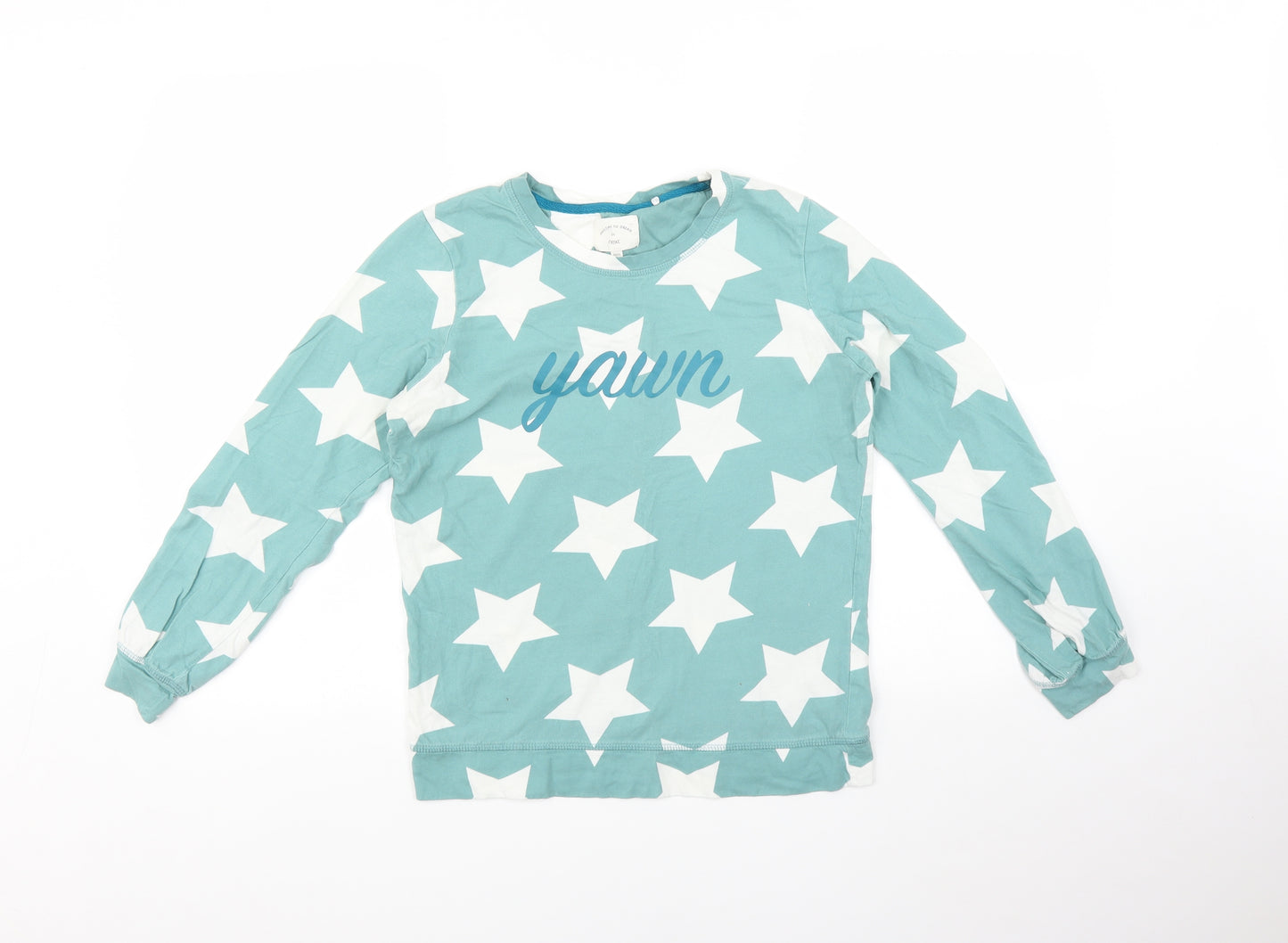 NEXT Womens Blue    Pyjama Top Size XS  - Star print