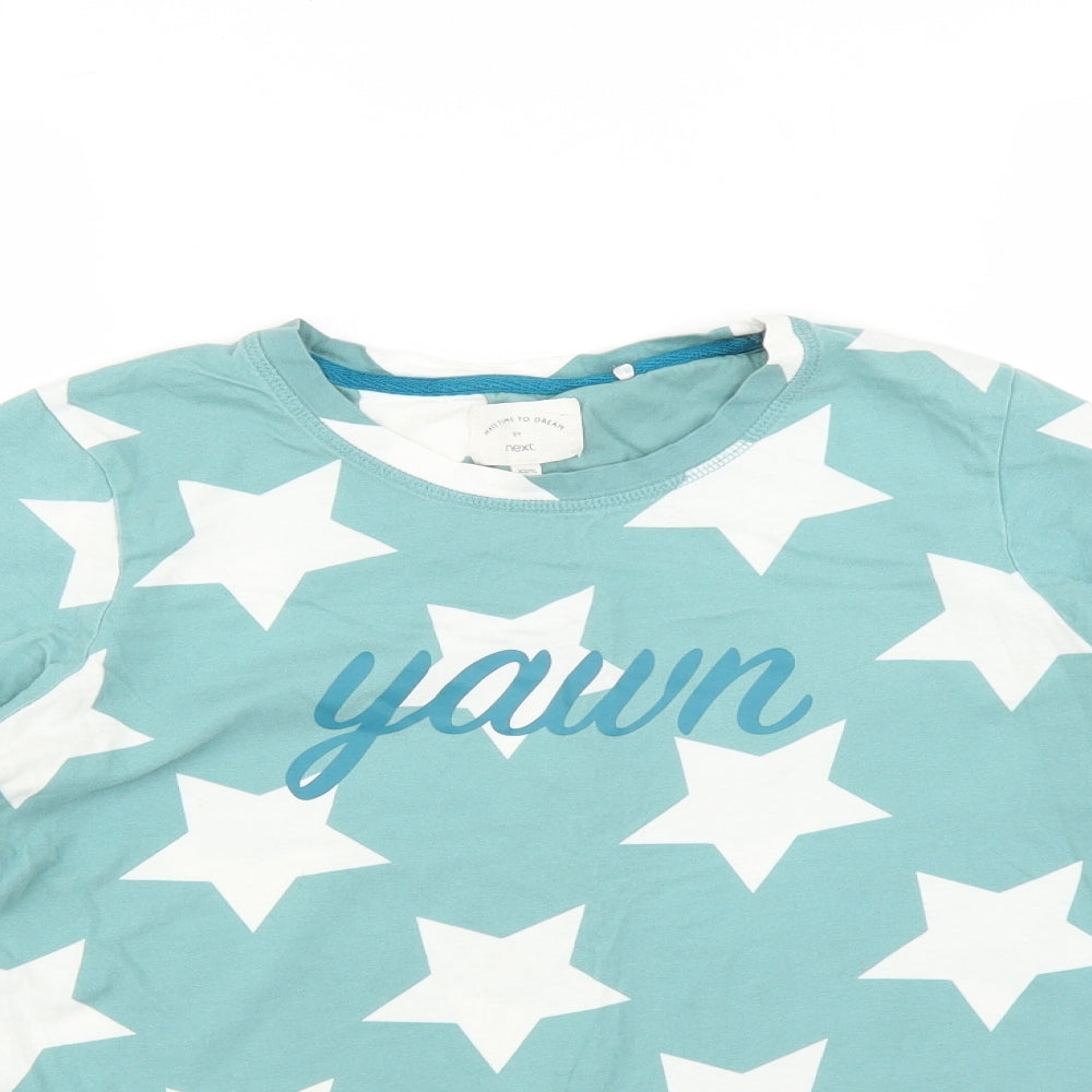 NEXT Womens Blue    Pyjama Top Size XS  - Star print