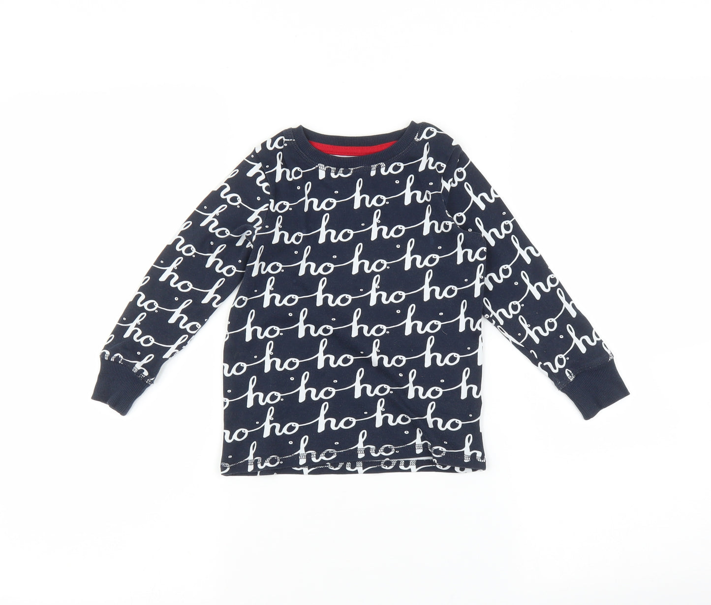 NEXT Boys Blue    Pyjama Top Size 3-4 Years  - Christmas