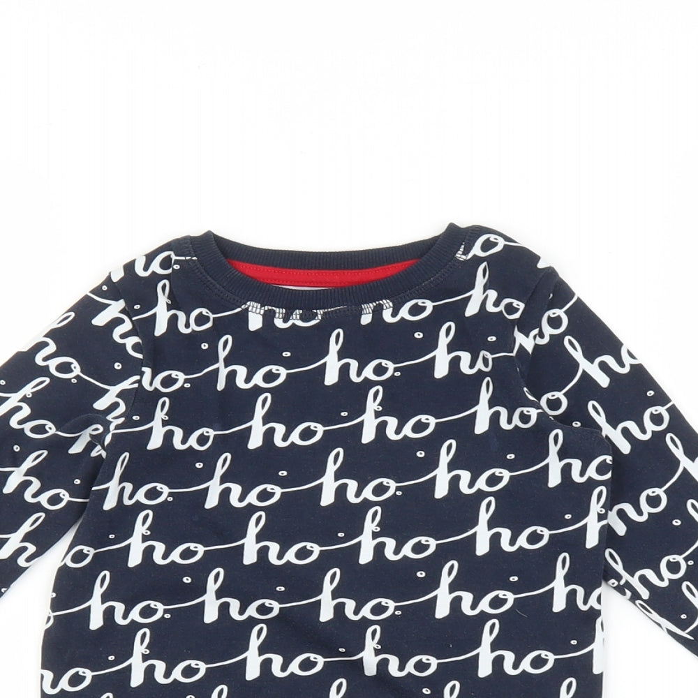 NEXT Boys Blue    Pyjama Top Size 3-4 Years  - Christmas