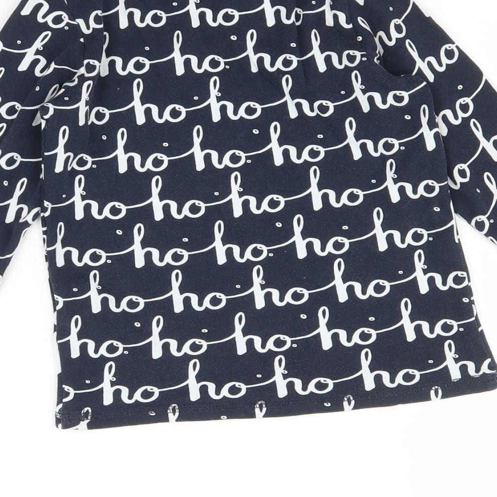 NEXT Boys Blue    Pyjama Top Size 3-4 Years  - Christmas