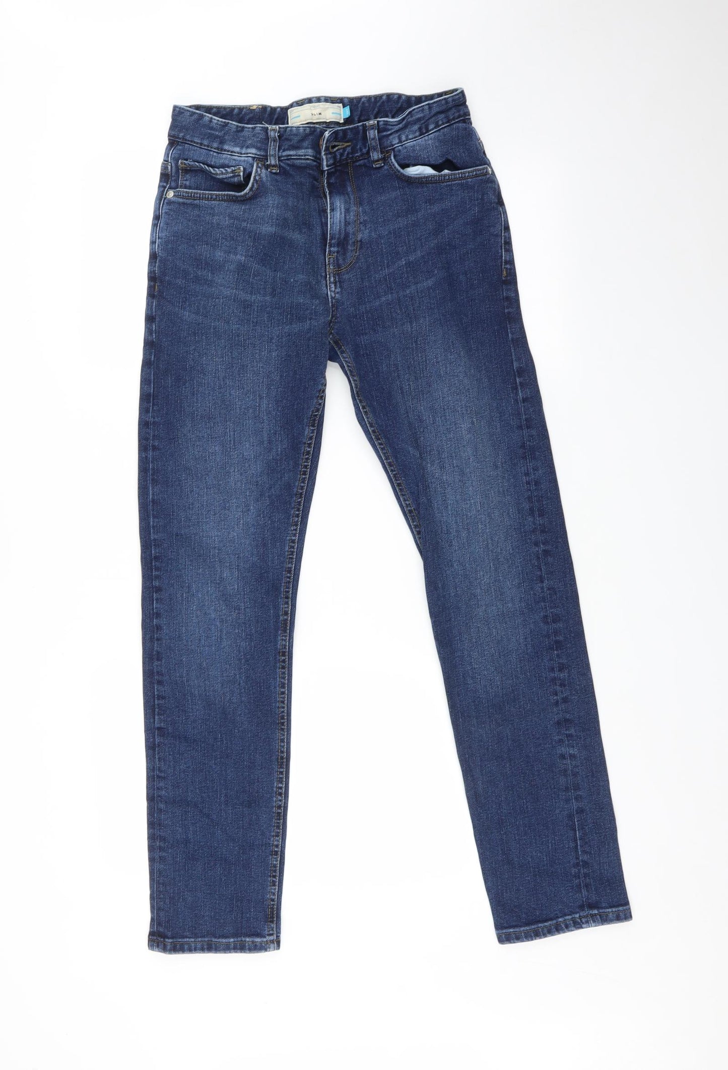 NEXT Mens Blue   Skinny Jeans Size 28 L31 in
