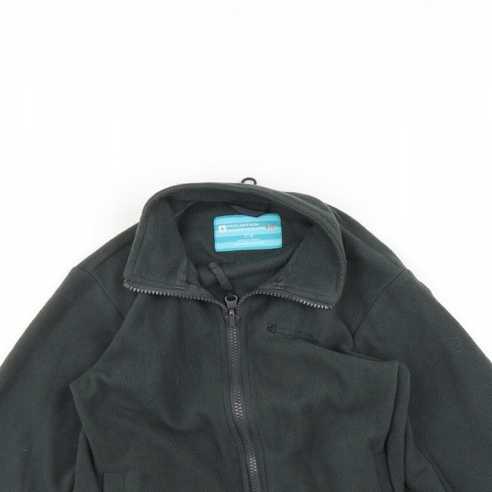Mountain Warehouse Boys Green   Full Zip Hoodie Size 7-8 Years