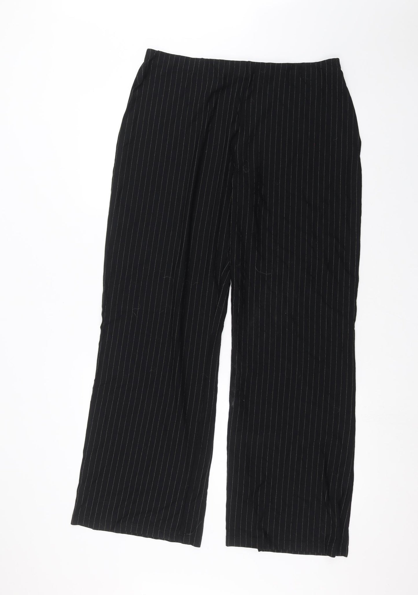Marks and Spencer Womens Black   Trousers  Size 18 L28 in
