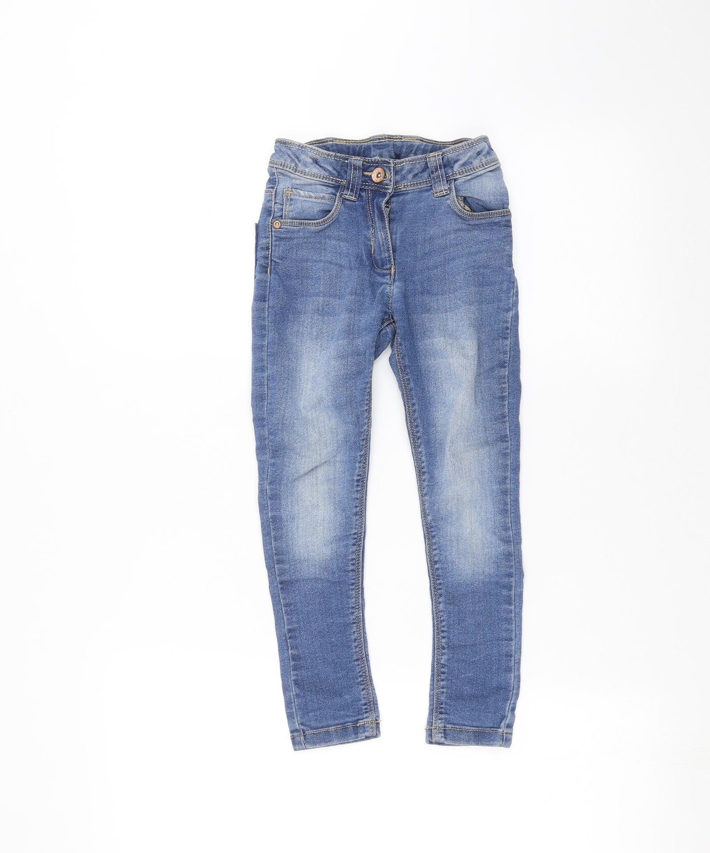 Nutmeg Boys Blue  Denim Skinny Jeans Size 4-5 Years