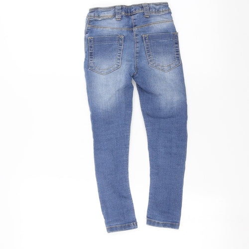 Nutmeg Boys Blue  Denim Skinny Jeans Size 4-5 Years