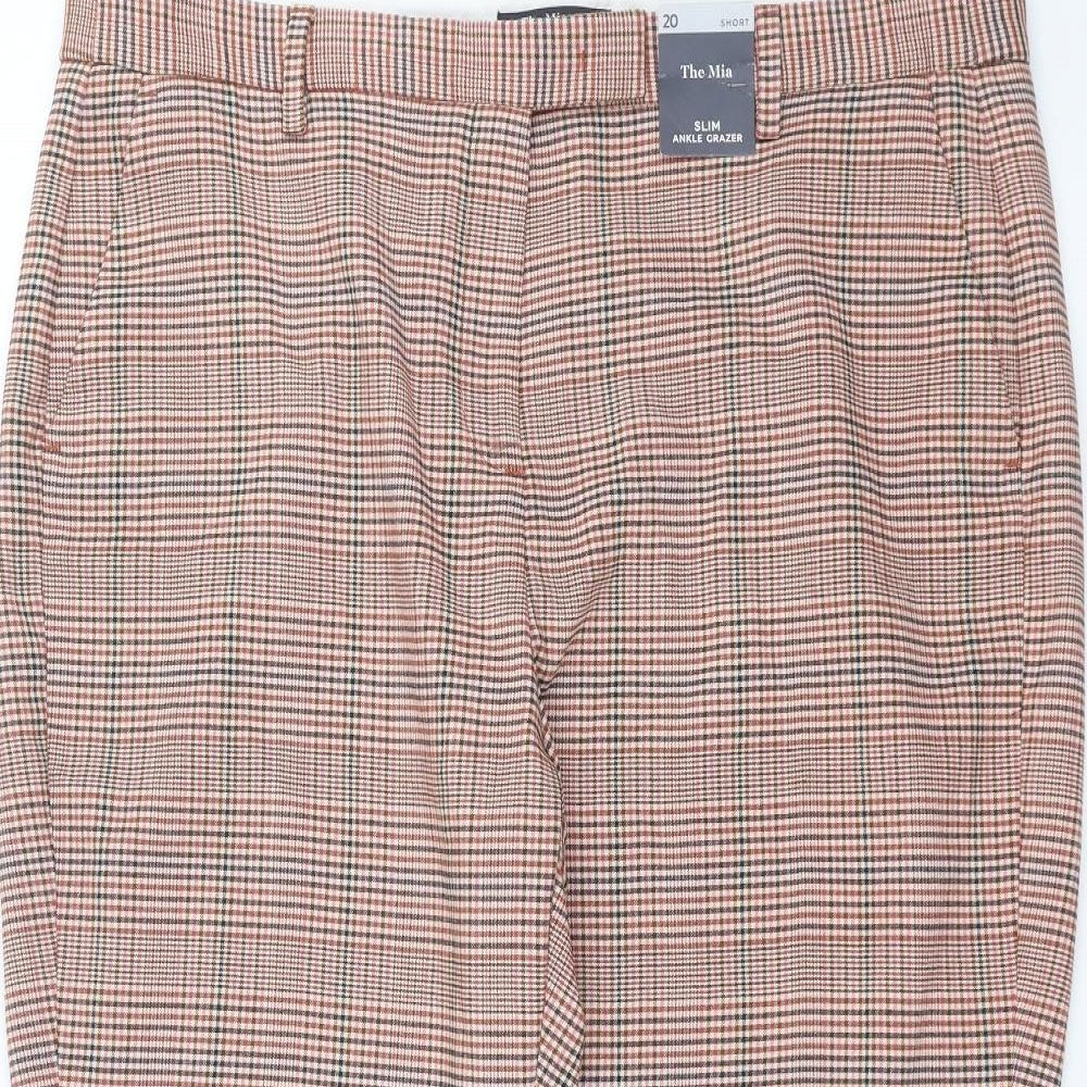 Marks and Spencer Womens Multicoloured   Trousers  Size 20 L26 in