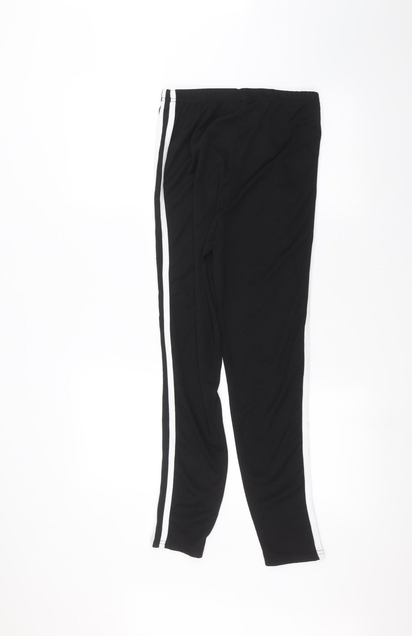 Boohoo Womens Black   Jogger Leggings Size 14 L24 in