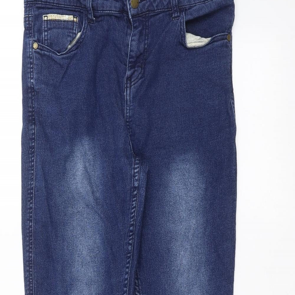 Avon Womens Blue  Denim Skinny Jeans Size 14 L27 in