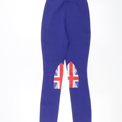 Knotty dog Girls Blue   Sweatpants Trousers Size M
