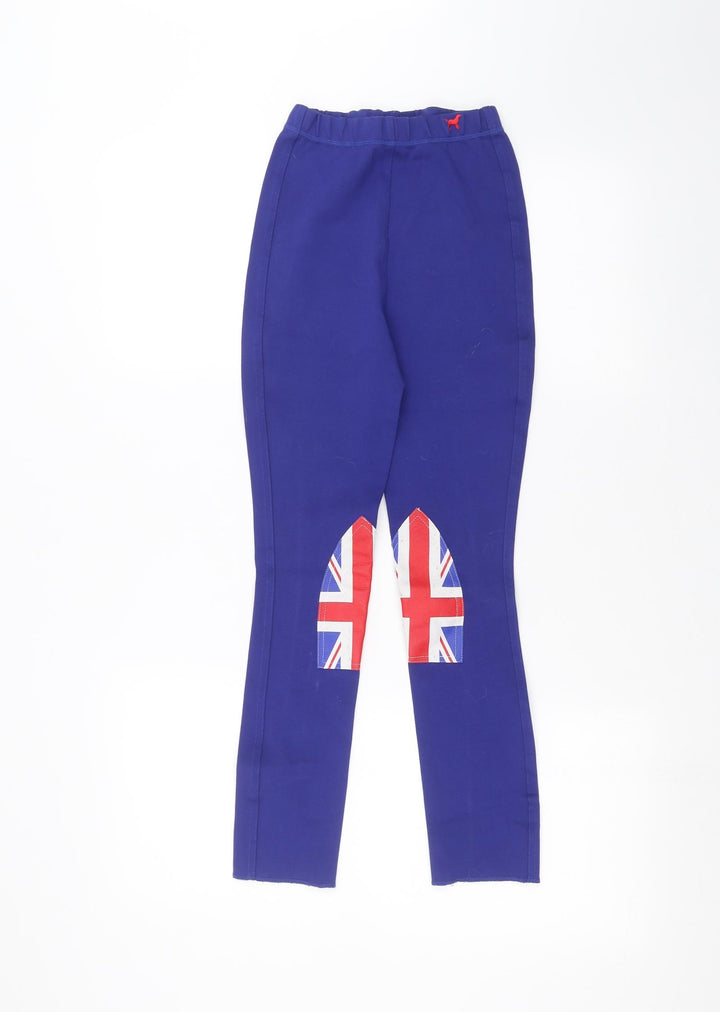 Knotty dog Girls Blue   Sweatpants Trousers Size M