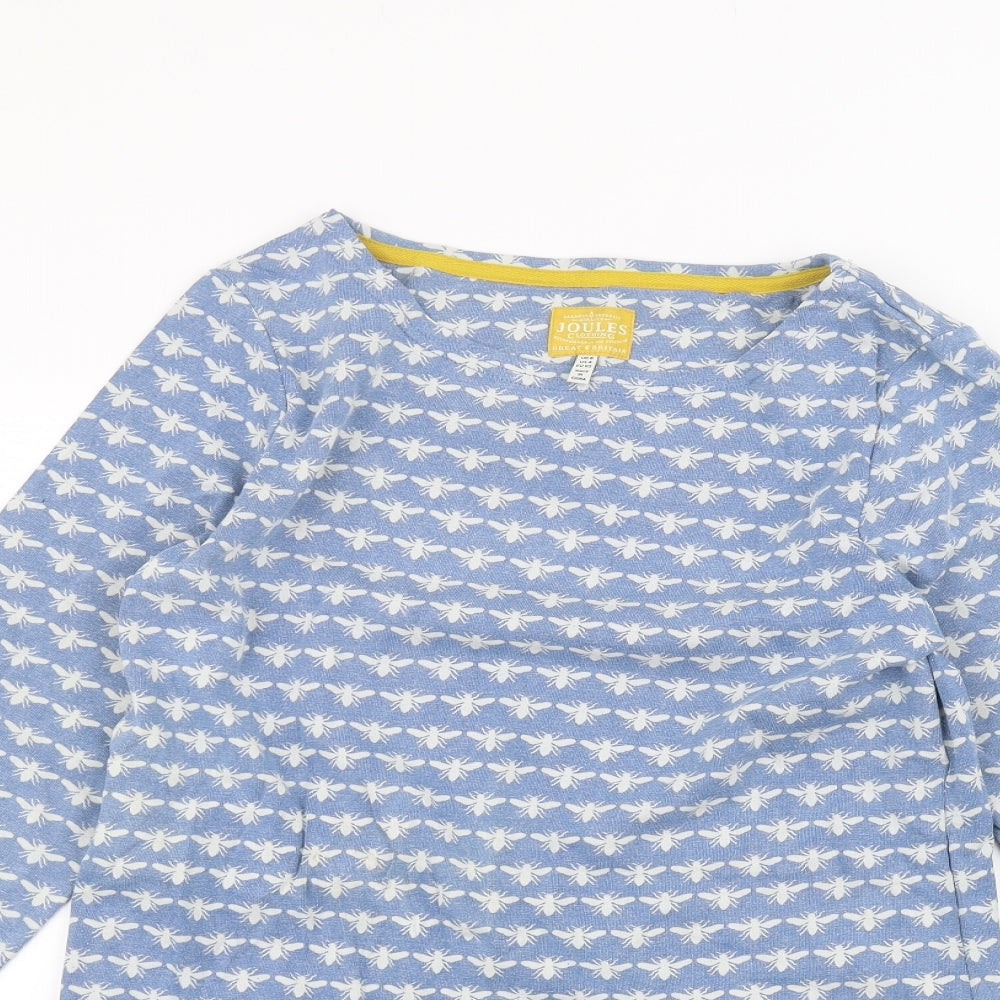 Joules Womens Blue   Basic T-Shirt Size 8