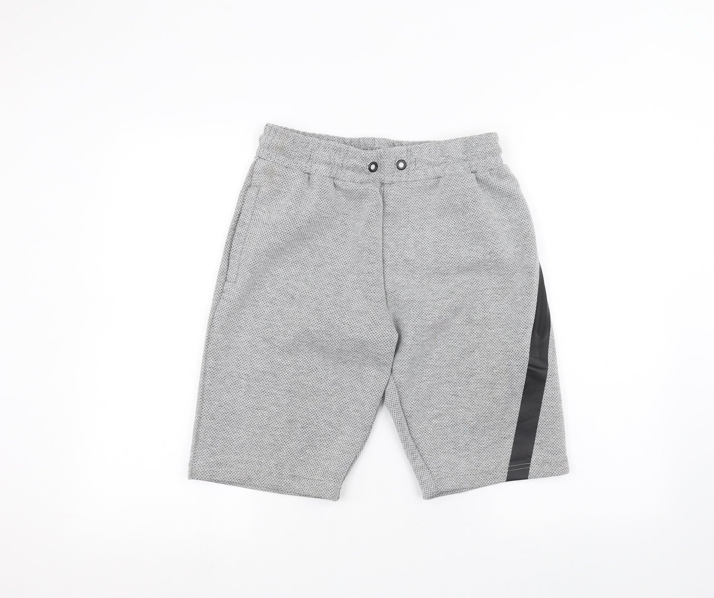 Primark Boys Grey   Sweat Shorts Size 12-13 Years