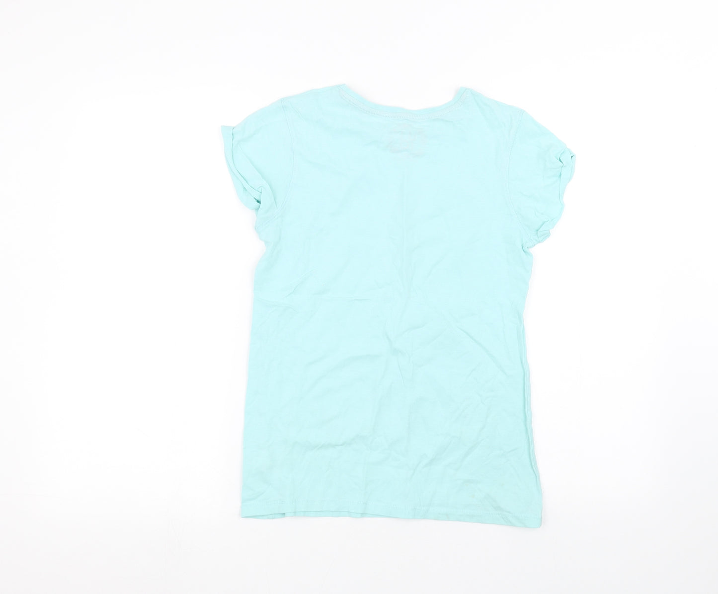 Young Dimension Girls Blue   Basic T-Shirt Size 12-13 Years