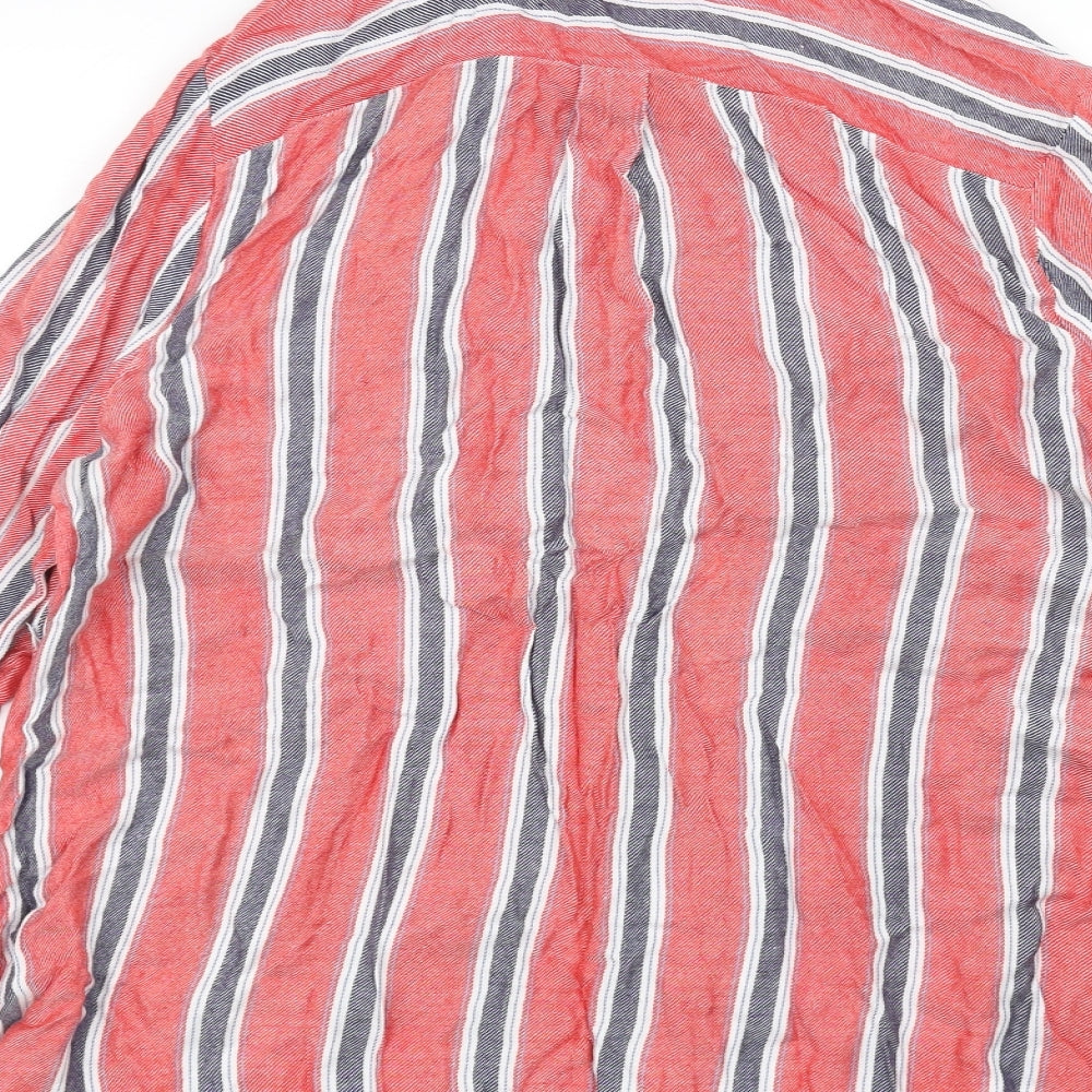 Papaya Mens Red    Dress Shirt Size 18