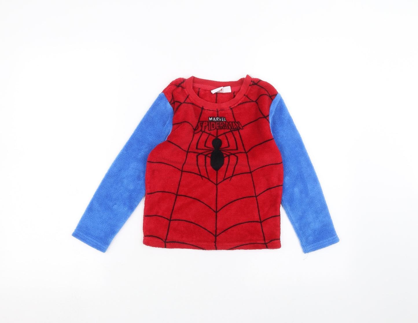 Marvel Boys Red   Pullover Jumper Size 5-6 Years