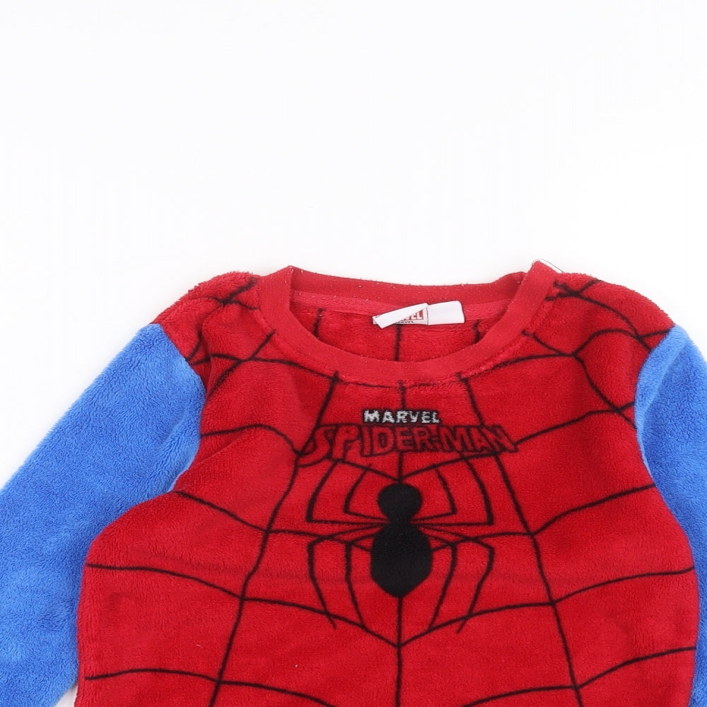 Marvel Boys Red   Pullover Jumper Size 5-6 Years