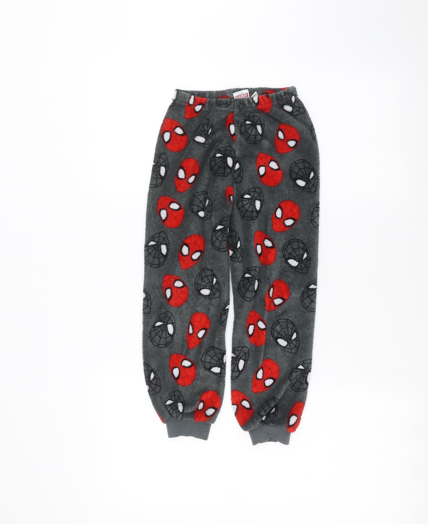Marvel Boys Black   Sweatpants Trousers Size 5-6 Years - Spiderman