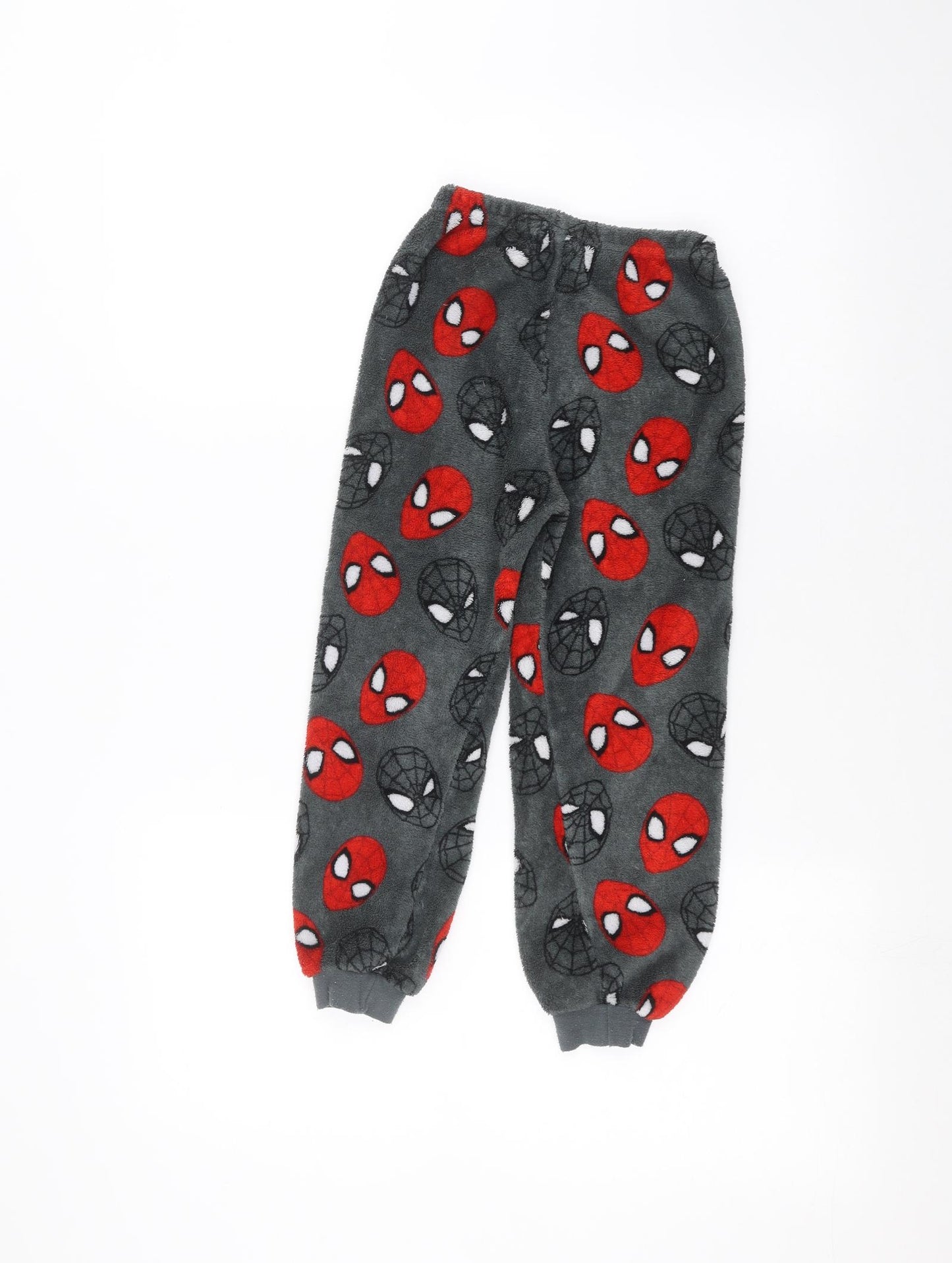 Marvel Boys Black   Sweatpants Trousers Size 5-6 Years - Spiderman