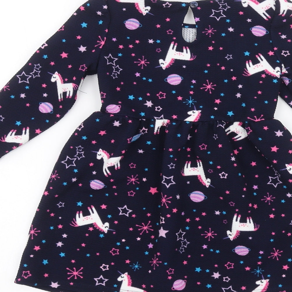 Nutmeg Girls Blue   A-Line  Size 2-3 Years
