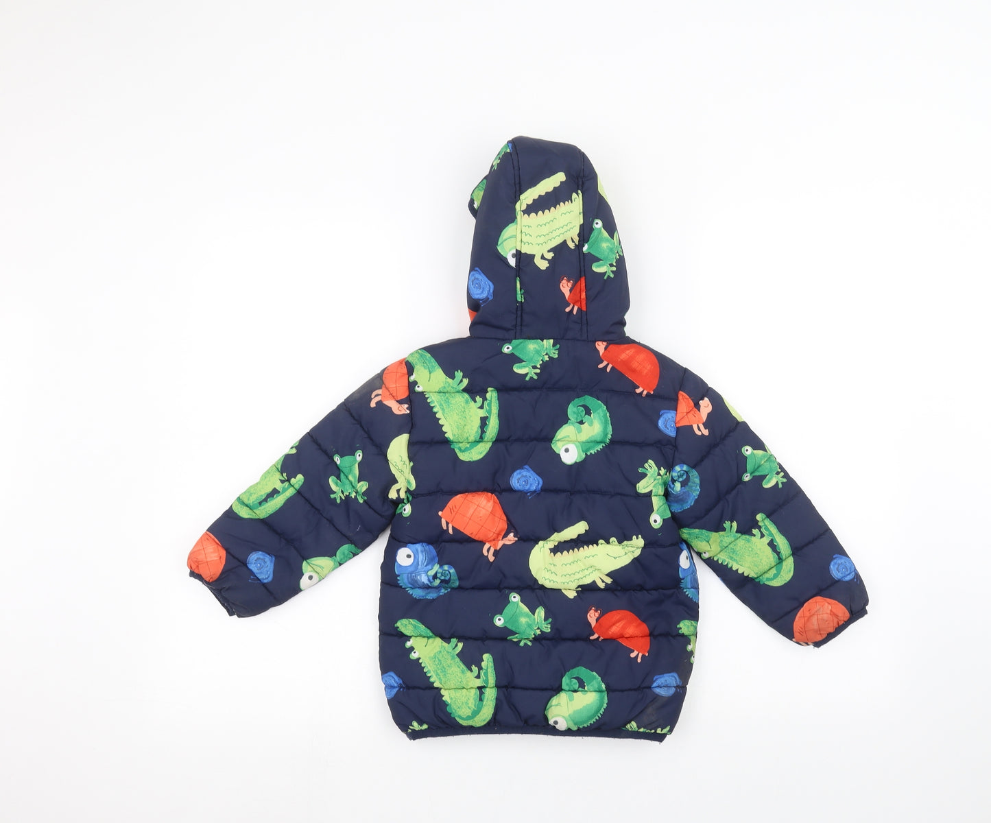 George Boys Blue   Puffer Jacket Coat Size 2-3 Years