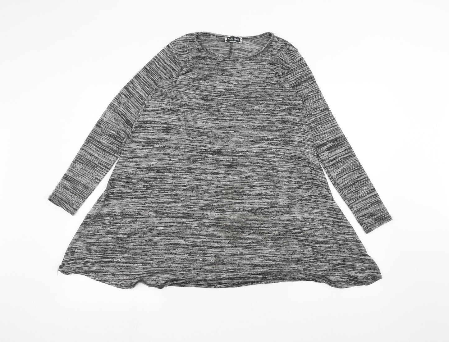 Preworn Womens Black   Basic Blouse Size 8