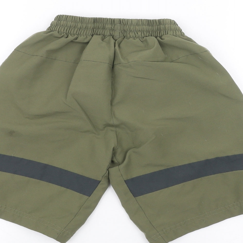 adidas Boys Green   Sweat Shorts Size 9-10 Years - swim short