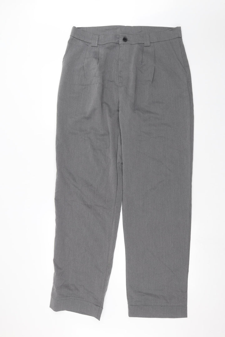 MissLook Womens Grey   Trousers  Size 2XL L28 in