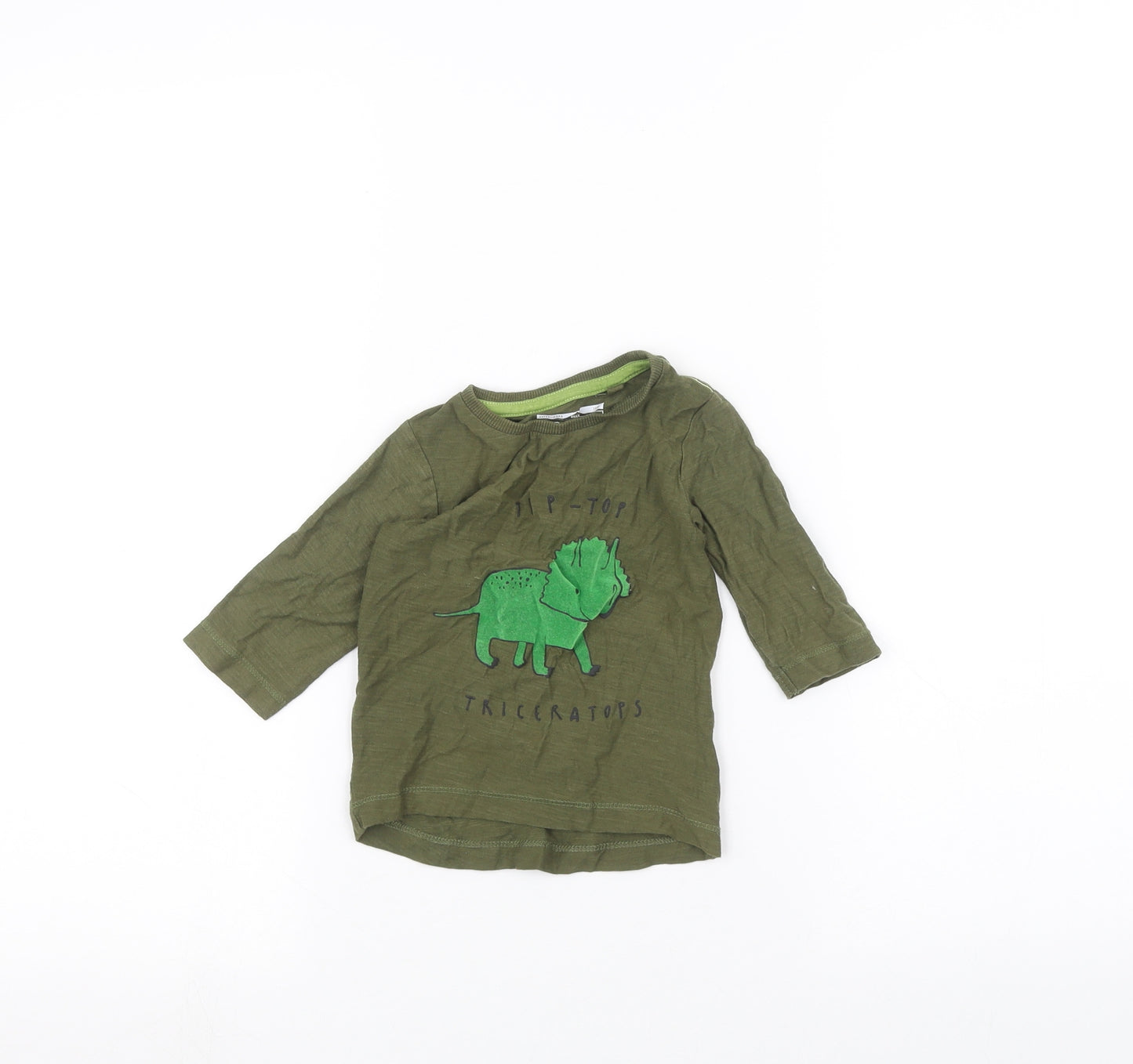 NEXT Baby Green   Basic T-Shirt Size 6-9 Months