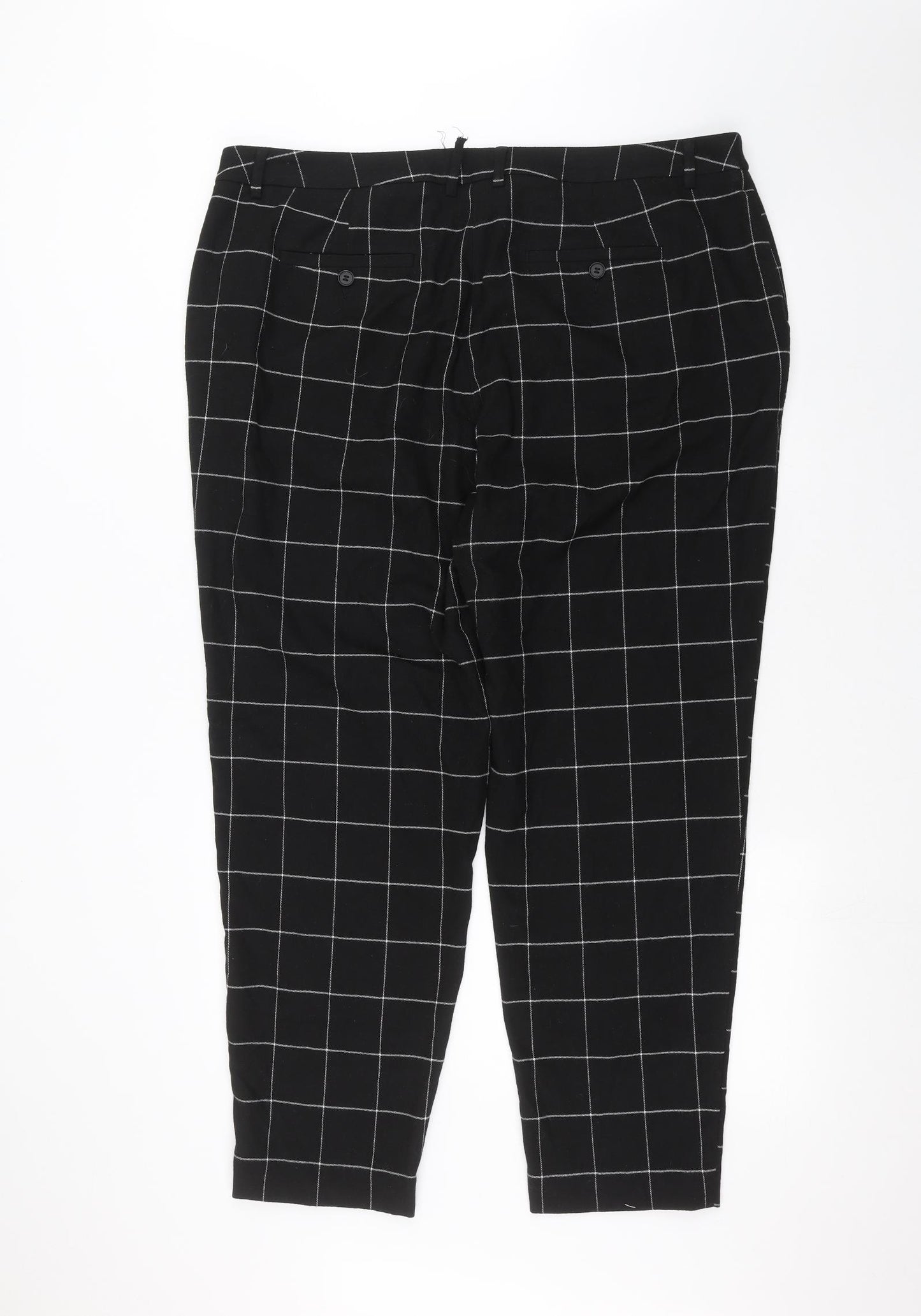 TU Womens Black   Trousers  Size 20 L26 in