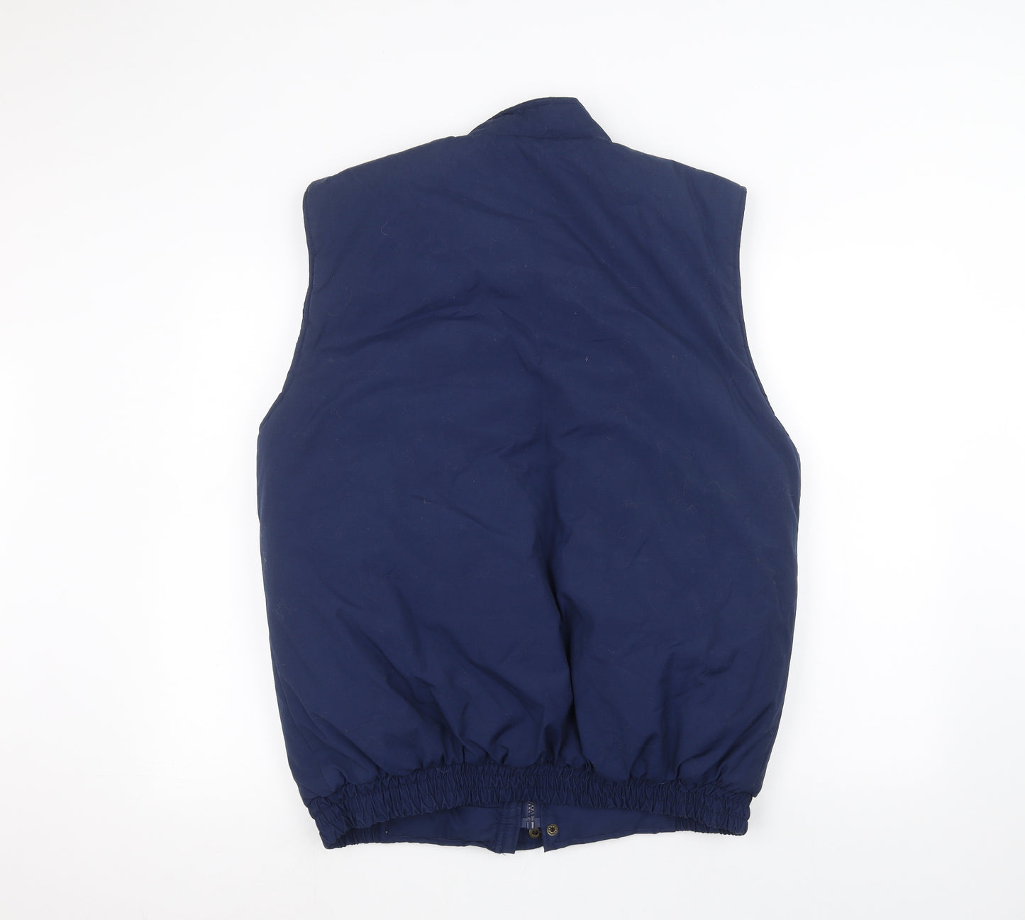 B-warm Mens Blue   Gilet Coat Size M