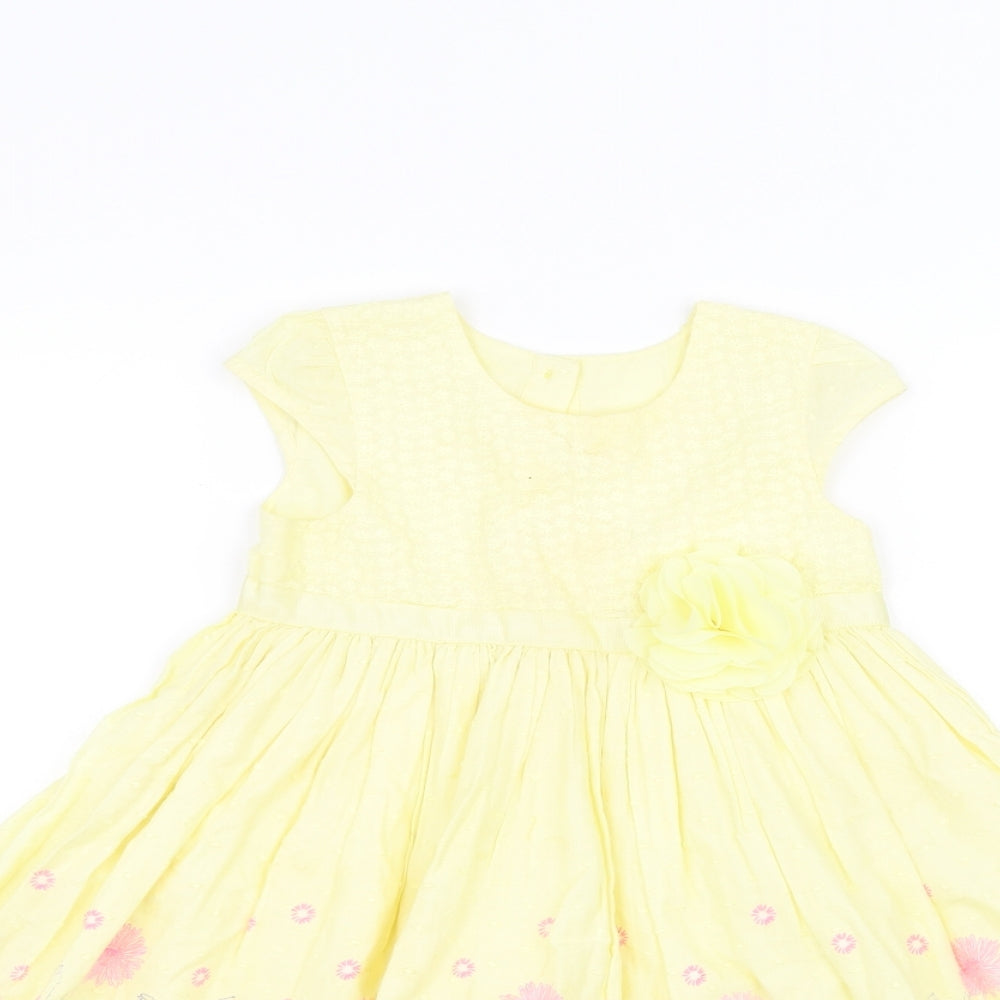 George Baby Yellow   A-Line  Size 18-24 Months