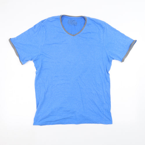 Essential Mens Blue    T-Shirt Size M