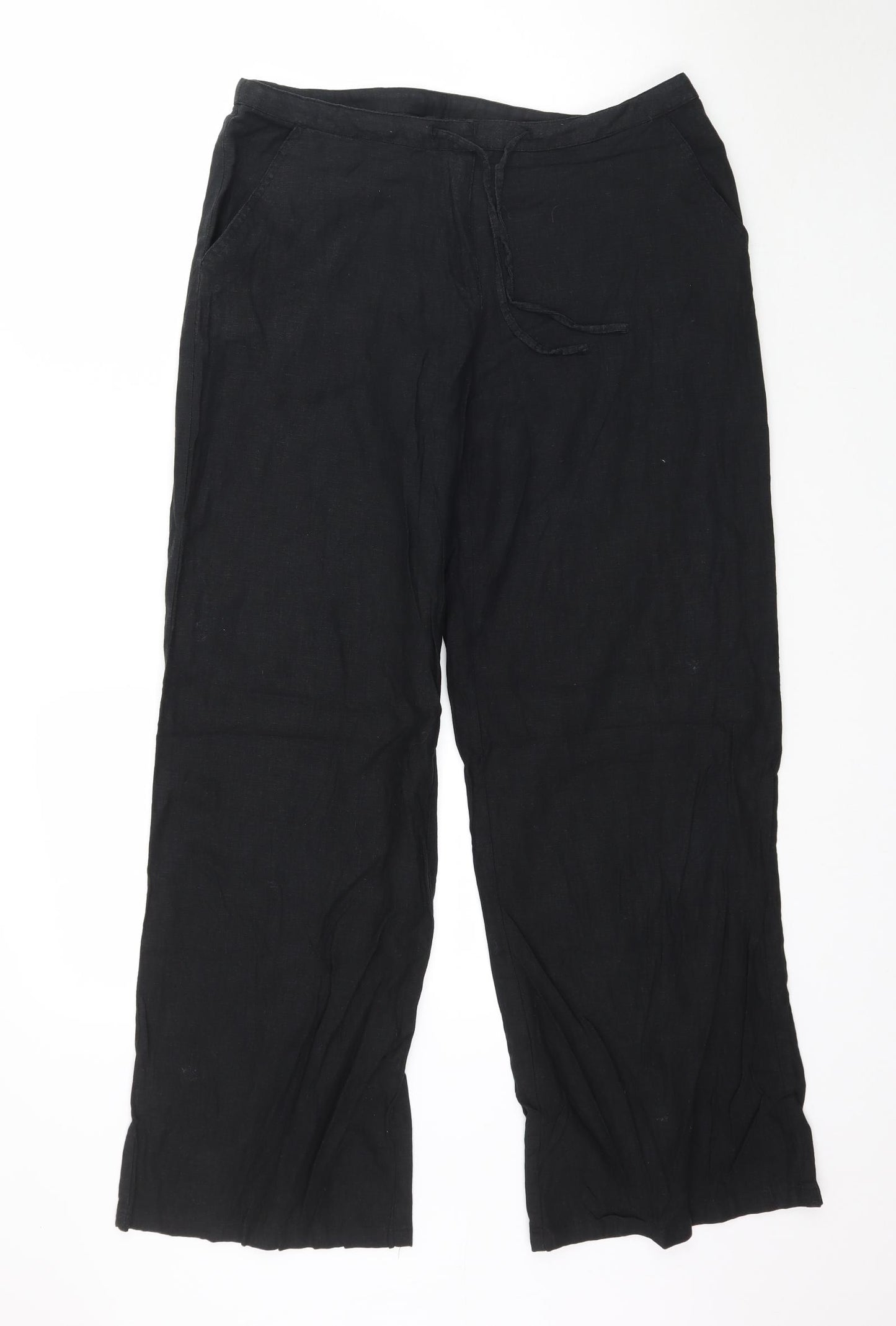 Dorothy Perkins Womens Black   Trousers  Size 12 L30 in