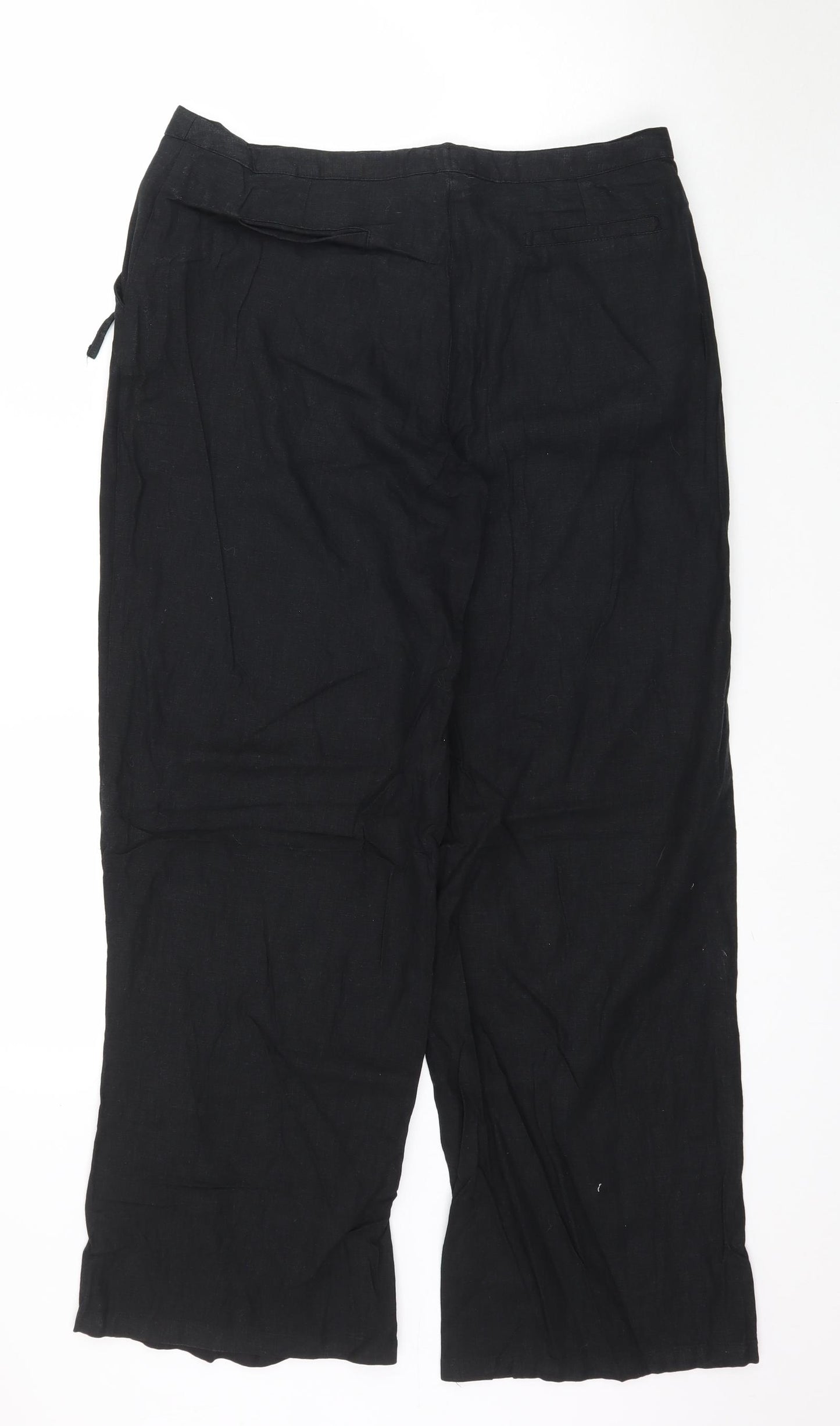 Dorothy Perkins Womens Black   Trousers  Size 12 L30 in