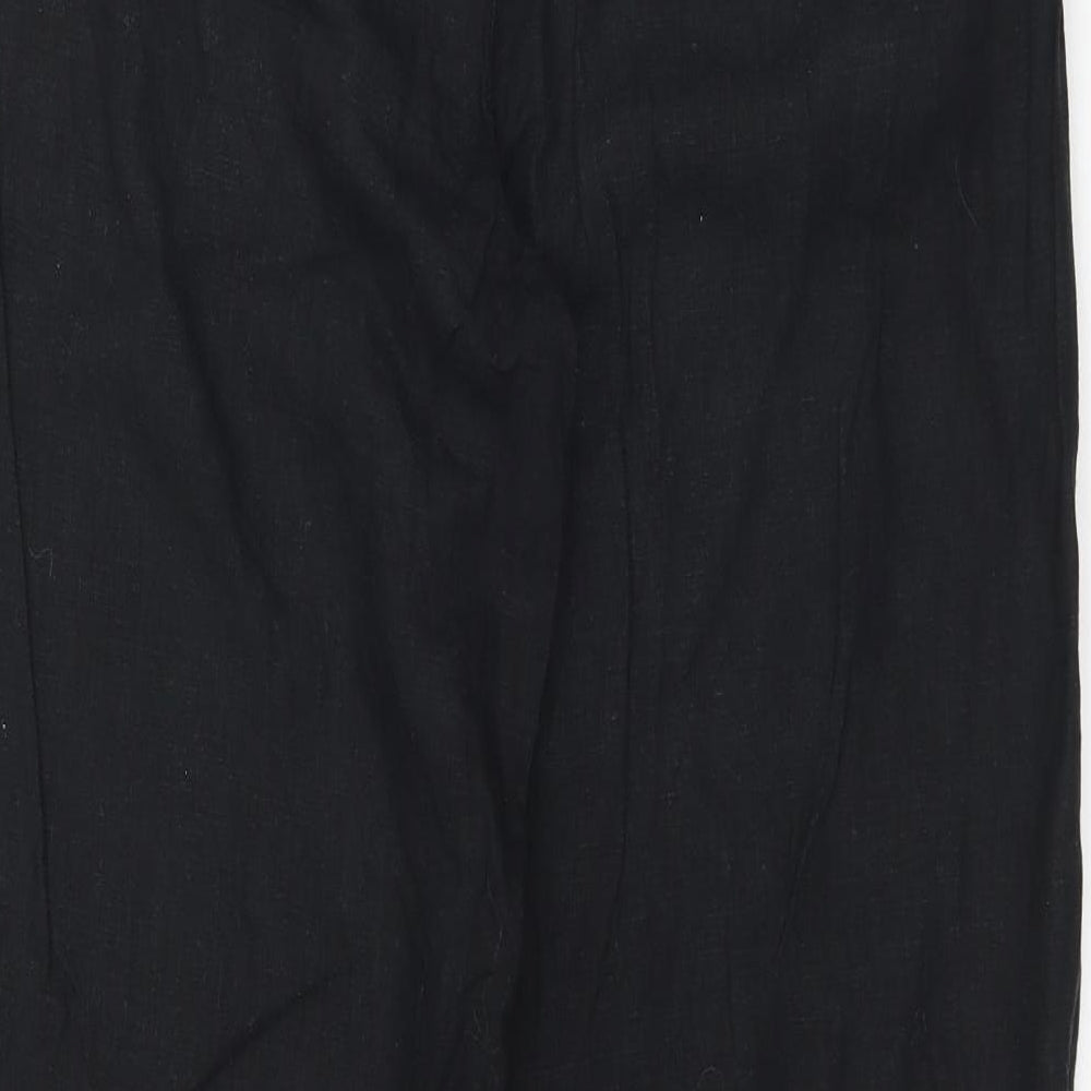 Dorothy Perkins Womens Black   Trousers  Size 12 L30 in